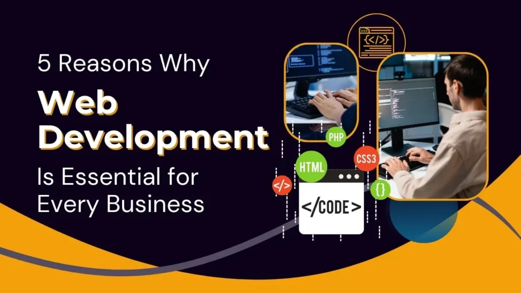 5 Reasons Why Web Development Is Essential for Every Business